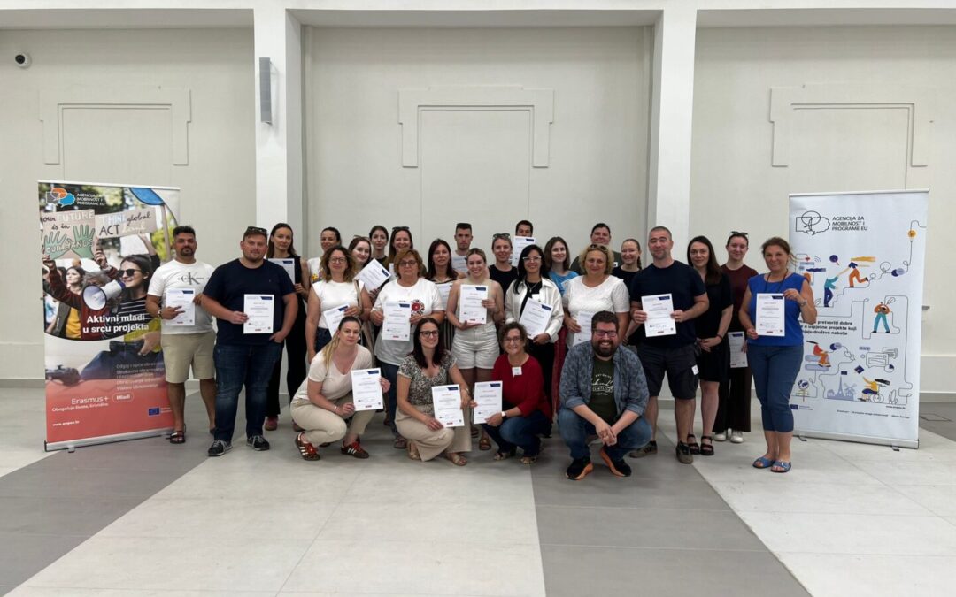 Trening “Aktivnosti sudjelovanja mladih: korak po korak do uspješnih KA154 projekata”  u Zadru