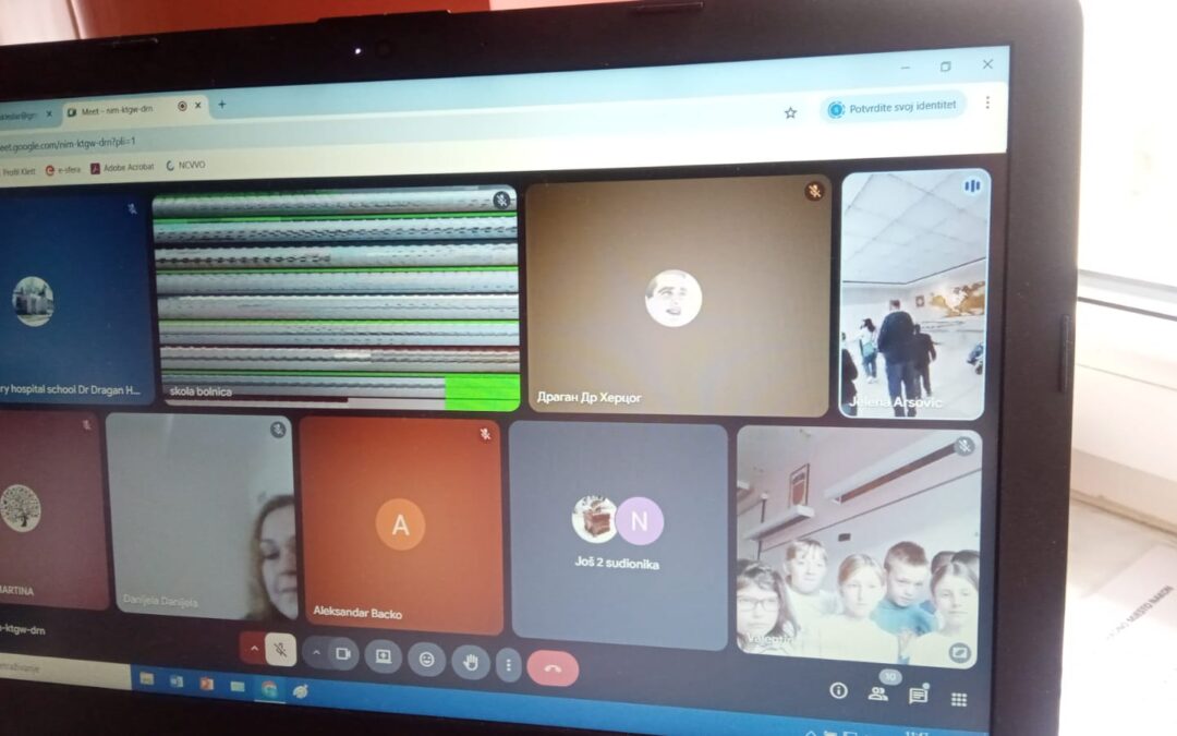 Učenici 3. razreda sudjelovali na međunarodnom eTwinning online susretu u sklopu projekta „Budi zeleno, budi dobro“