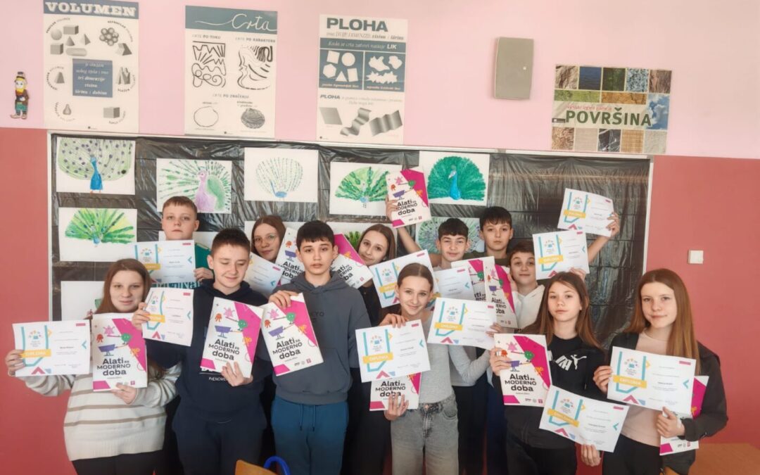 Alati za moderno doba – osnaživanje učenika za sigurno odrastanje u digitalnom svijetu