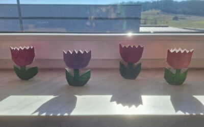 Tulipani od recikliranog materijala