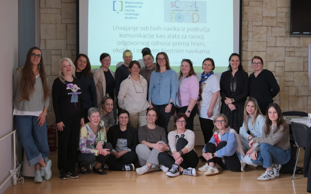 Održive navike za budućnost: Sudjelovanje OŠ Bedenica na izobrazbi sCOOLFOOD programa