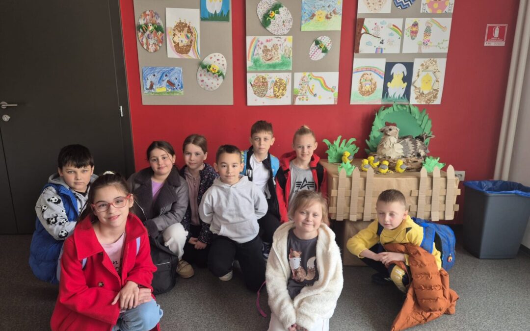 Izvanučionička nastava: Izložba dječjih radova “Oda životu – Uskrs je sreća najveća” i kino projekcija animiranog filma “David”