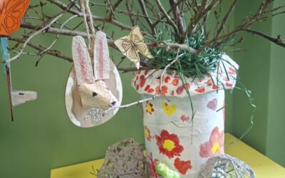 Vjeronaučna grupa u pripremama za Veliki tjedan i Uskrs